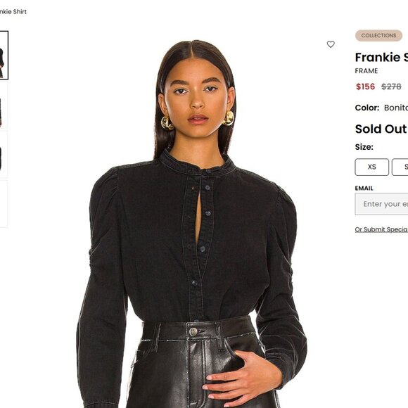 FRAME Tops - Frame Frankie Shirt